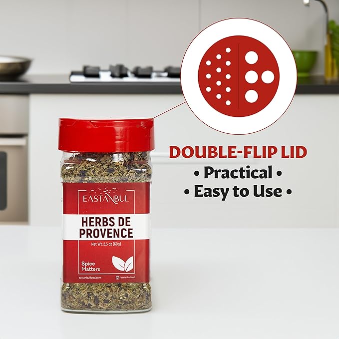 Eastanbul Herbs De Provence Seasoning, 2.3oz, Natural Herbes De Provence Seasoning Spice Blend