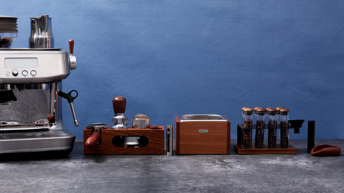 Teyearlife coffee knock box replacement for breville knockbox Sturdy solid wood and easy-clean