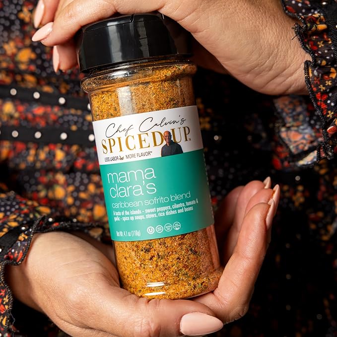Spiced Up Mama Clara Sofrito Seasoning ??Latin-Inspired Blend with Tomato, Garlic, Onion & Herbs