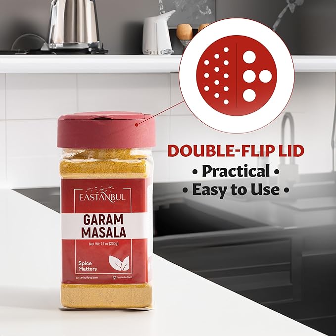Eastanbul Garam Masala, 7.1oz Garam Masala Spice Powder Mix, Indian Spice, Top Culinary Grade