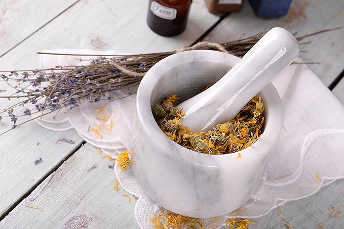 Calendula Tea 1LB (16Oz) 100% CERTIFIED Organic Whole Flower Calendula Herbal Tea (Calendula
