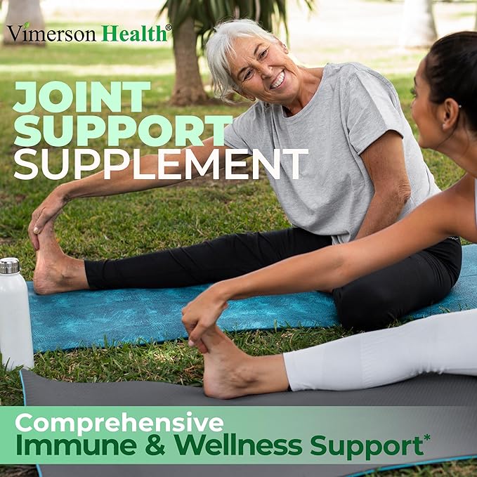 Turmeric Supplement and Organic Apple Cider Vinegar Capsules with Ginger for Joint Health