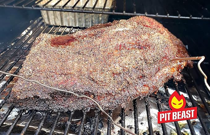 Pit Beast Coarse AF Salt and Pepper Spice Blend Dalmatian BBQ Rub | THE COARSEST SALT AND PEPPER |