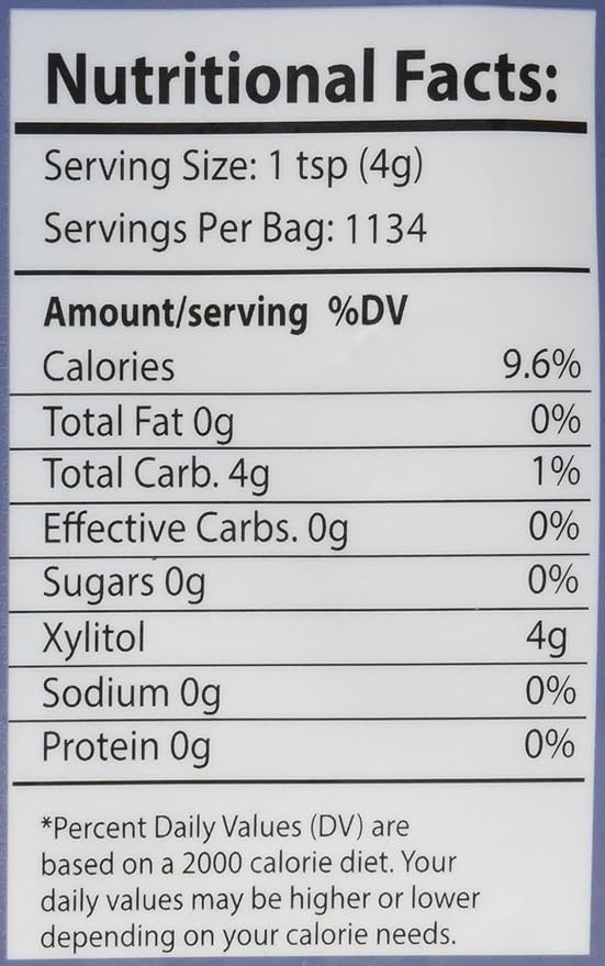 Health Garden Birch Xylitol Sweetener - Non GMO - Kosher - Made in the U.S.A. - Keto Friendly (10