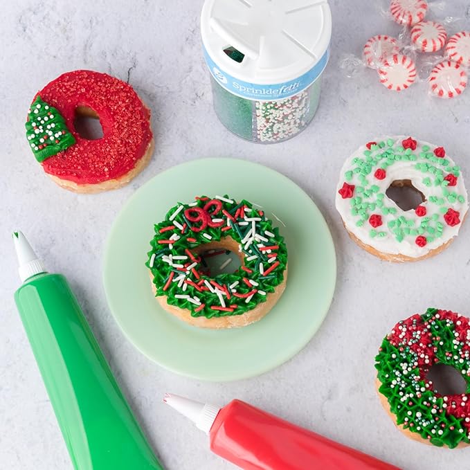 Sweets Indeed Sprinkles 6 Cell Edible Sprinkle Mix Jimmies Perfect for Cake Decorations Baking Ice