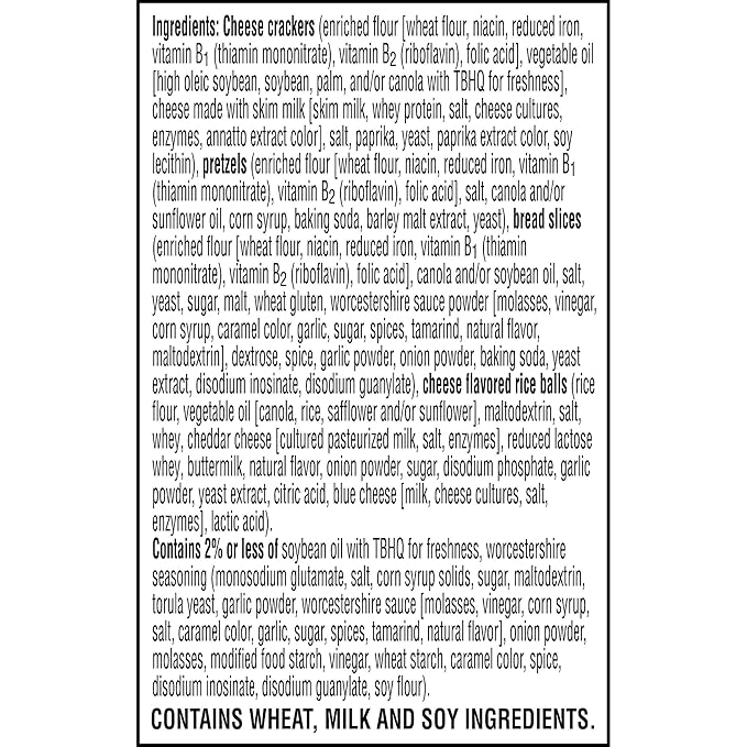 Cheez-It Snack Mix, Lunch Snacks, Family Size, Original, 17.8oz Box (1 Box)