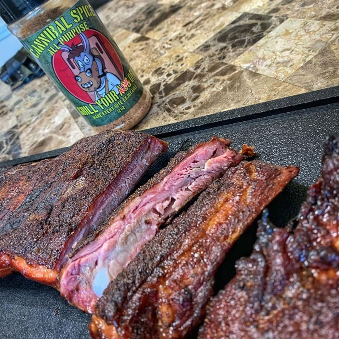 GYAO Cannibal BBQ Seasoning – 10oz Chili-Based Southern Texas BBQ Rub for Steak, Beef & Burgers