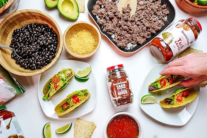Spanish Gardens Taco Seasoning — All-Purpose Dry Seasoning for Authentic Mexican Food — Original