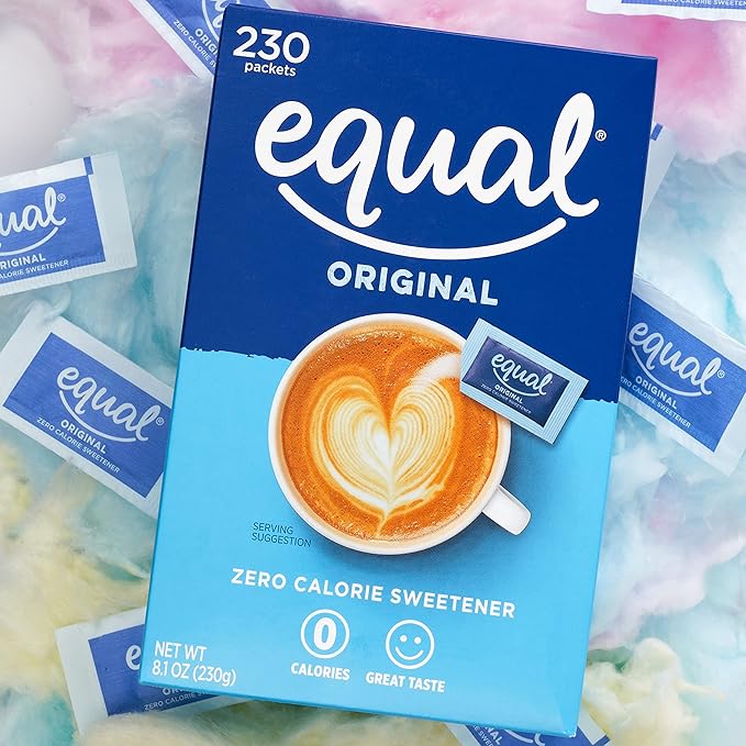 EQUAL 0 Calorie Sweetener, Sugar Substitute, Zero Calorie Sugar Alternative Sweetener Packets