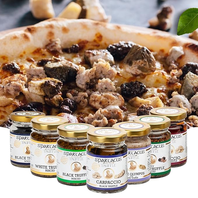 Spartacus White Truffle, Chopped, Preserved in Extra Virgin Olive Oil, The Perfect Gourmet