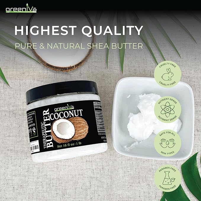 GreenIVe - 100% Pure Virgin Raw Coconut Oil - Organic - Pure - Virgin - Exclusively on Amazon (16