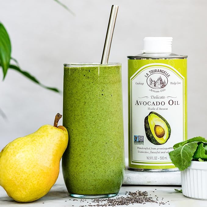 La Tourangelle Avocado Oil, Handcrafted from Premium Avocados, Great for Cooking, as Butter
