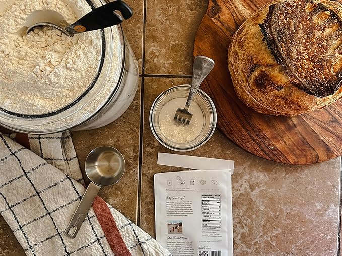 Shes Rooted Home Sourdough Starter Culture | Artisan Style Live Active Starter For Baking Sourdough