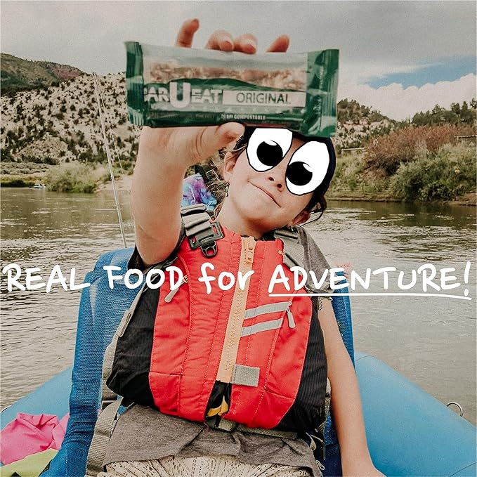 BAR-U-EAT Gluten-Free, Organic, Soft & Chewy Granola Bar. Whole Food Ingredients | Compostable