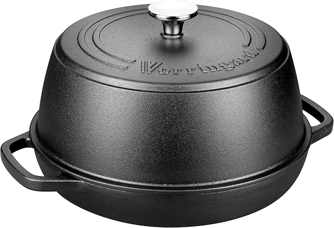 Cast Iron Dutch Oven Pot with Lid for Bread Baking - include Sourdough Bread Baking Supplies like