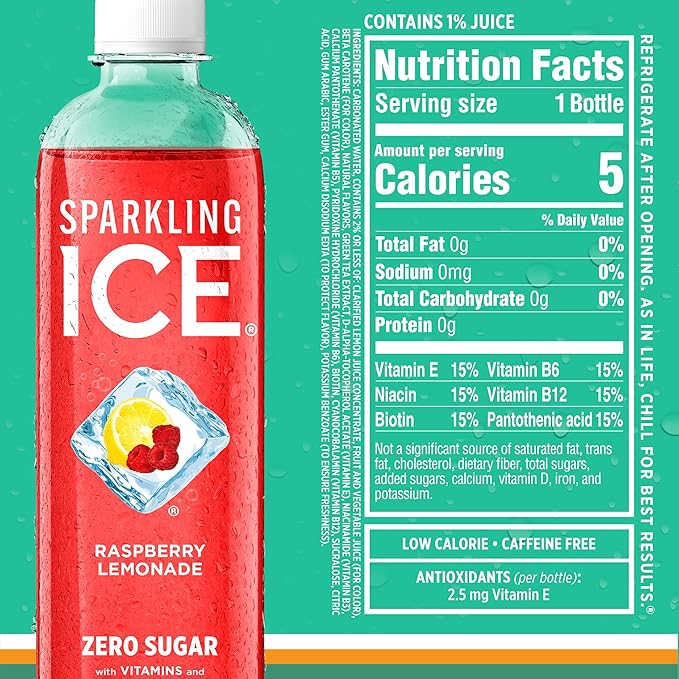 Sparkling Ice® Lemonade Variety Pack (Pack of 12)
