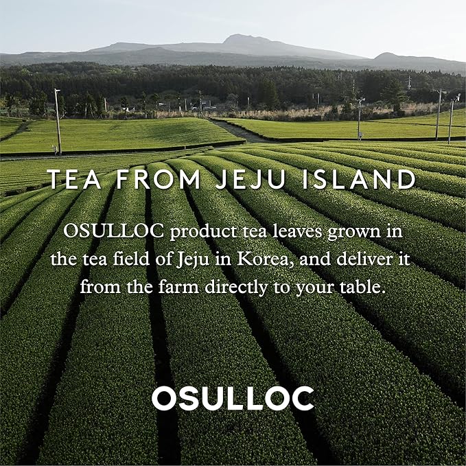 OSULLOC Canola & Apricot Tea (Aromatic Canola flower & Apricot), Premium Blended Tea from Jeju, Tea