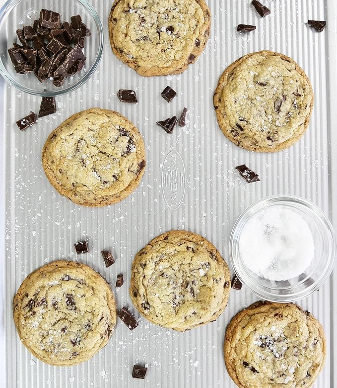 USA Pan Bakeware Cookie Sheet, Large, Warp Resistant Nonstick Baking Pan, Made in the USA from