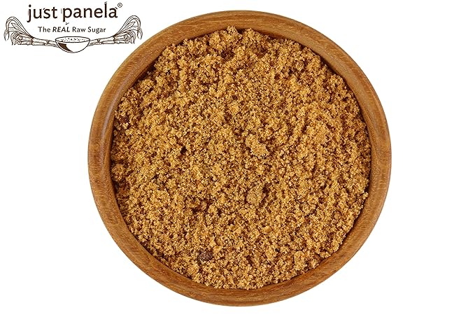 Just Panela Organic Unrefined Cane Sugar 1 Pound | 100% Unprocessed, Raw Sugar | Great for Baking