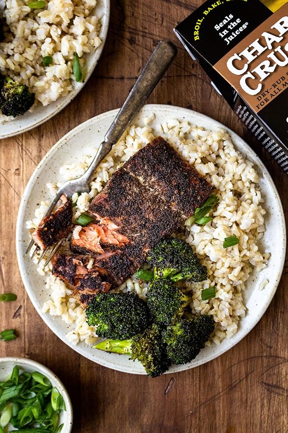 Char Crust Dry-Rub Seasonings Ginger Teriyaki | All-in-one seasonings | Perfect for Chicken