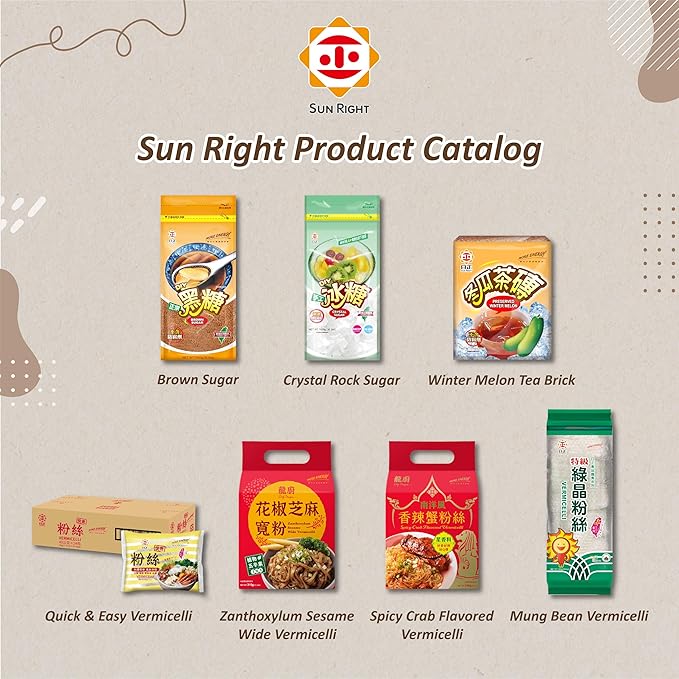 SUN RIGHT Organic Natural Brown Sugar – 100% Pure, Unrefined, Raw Sugar for Baking, Cooking