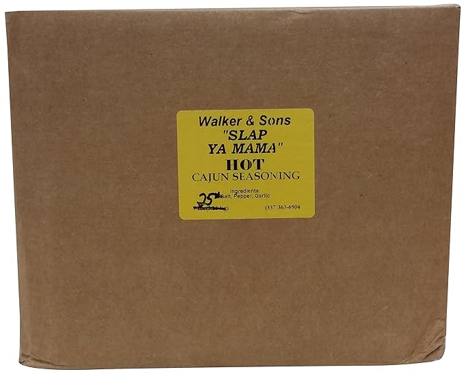 Slap Ya Mama Cajun Seasoning Blend, Hot, 25 Pound