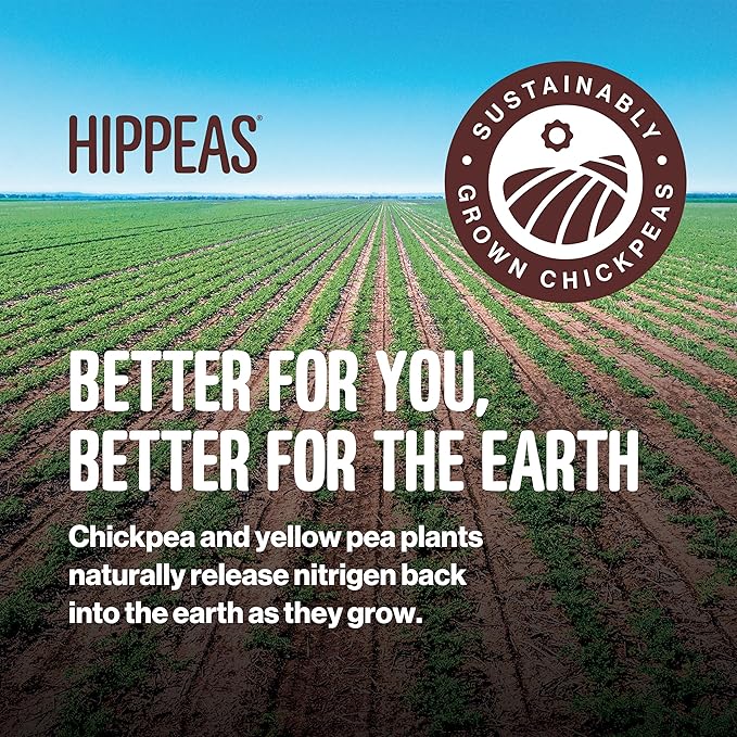 Hippeas Chickpea Puffs, Groovy White Cheddar, 0.8 Ounce (Pack of 30), 3g Protein, 2g Fiber, Vegan