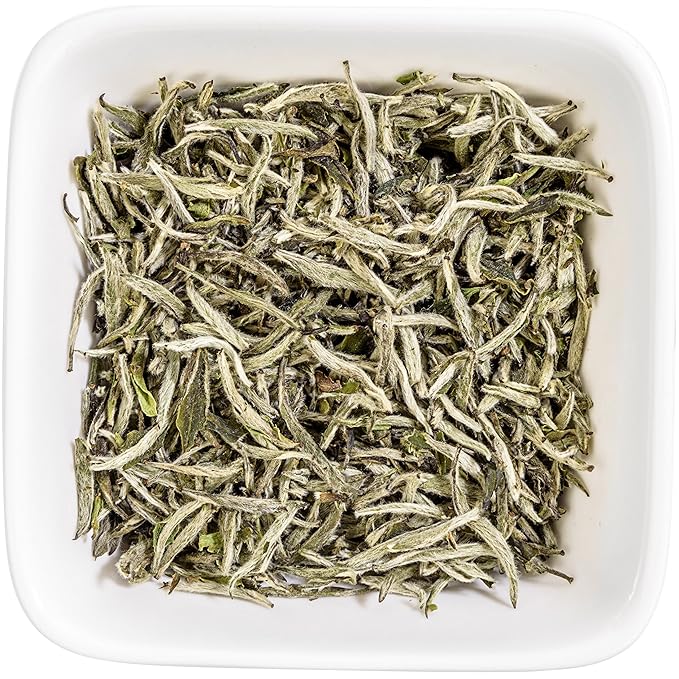 Tealyra - Premium White Silver Needle Tea - Bai Hao Yinzhen - Grown in Fujian China - Superior