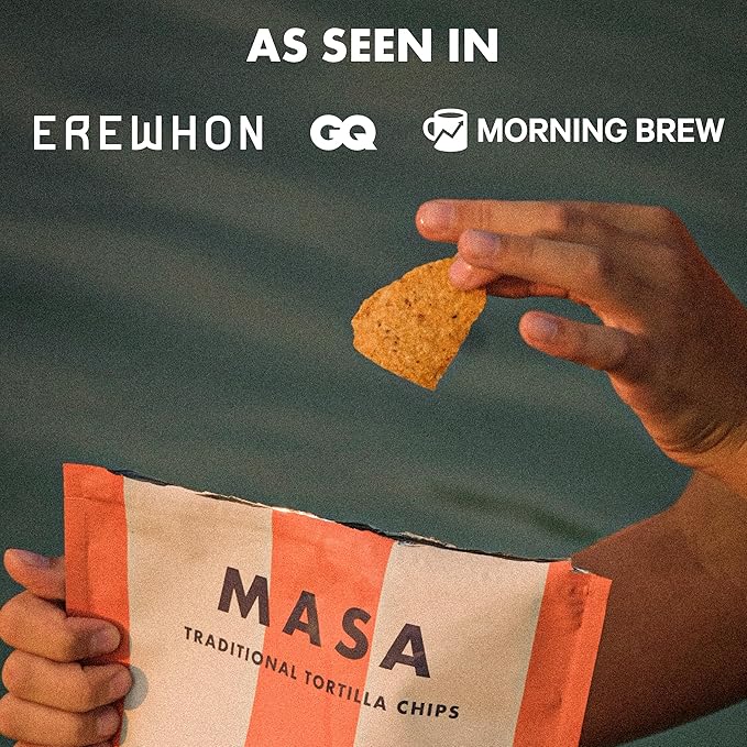 MASA Chips - Cobanero Tortilla Chips - Handmade Corn Tortillas - Spicy Chips & Snacks - Naturally
