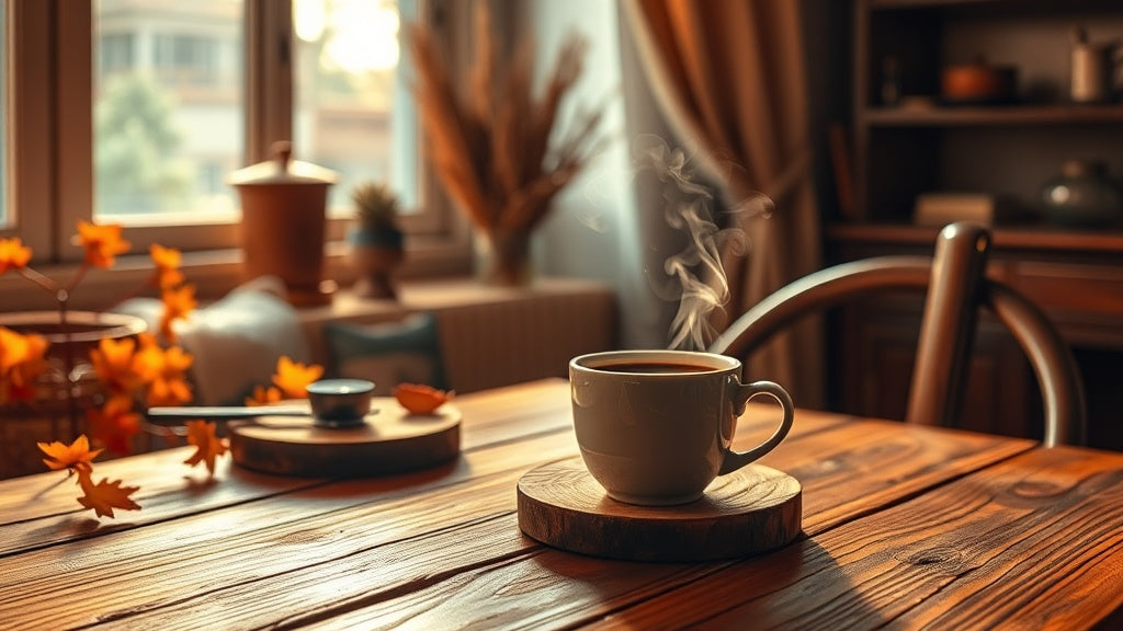 When Coffee Meets Stillness ☕🍂
