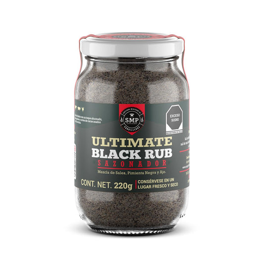 Ultimate Black Rub Seasoning (7.7 oz) – Natural BBQ Dry Rub for Steak, Chicken & Grilling