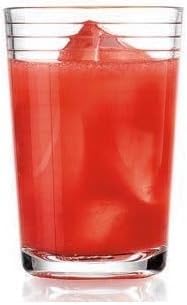Glaver's Juice Glasses 7 oz. Set of 10 Glass Cups ??Beverage Water Tumblers For Home and Bar