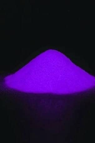 Sunflower Sugar Art Neon Violet Glow In The Dark Petal Dust Food Color - Deep, Rich Violet Matte