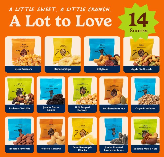 Nuts.com - Nuts and Dried Fruits Snack Box – Gourmet Mix Assortment for Festive Gifts – Package