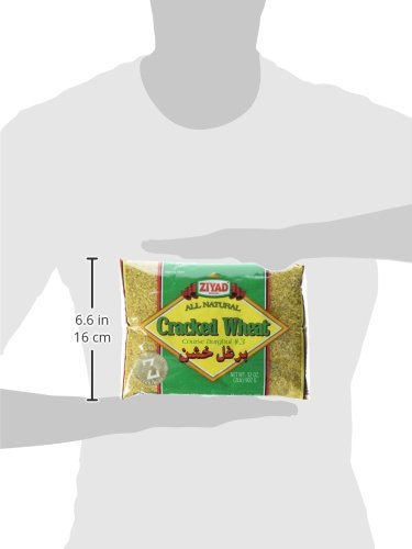 Ziyad Cracked Wheat Bulgur ??Fiber-Rich Whole Grain, Nutty Flavor & Chewy Texture ??Ideal for