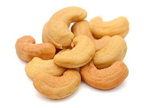Dry Roasted Cashews Himalayan Salted (4 Lbs.) - Baked in Small Batches for Added Freshness - Oven