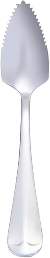 Stainless Steel Grapefruit Spoon For Citrus Fruit Watermelon Dessert Spoon Serrated Edge Ice Cream