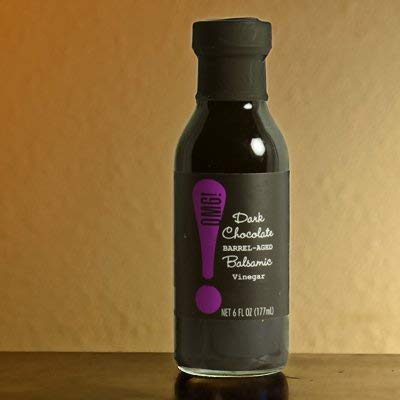 OMG! Oils: Gourmet Dark Chocolate Balsamic Vinegar (Perfect for Dipping, Marinades, Glazing and