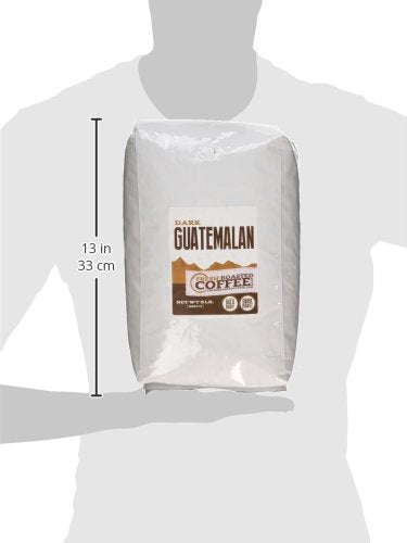 Fresh Roasted Coffee, Dark Guatemala Huehuetenango | 5 lb (80 oz) | Single Origin | Dark Roast |