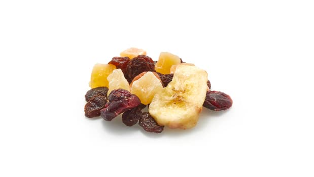 Yupik Trail Mix, Sulfite Free Fruit Blast, 2.2 lb, A mix of bananas, raisins, cranberries, papaya