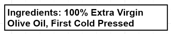 Baja Precious - Extra Virgin Olive Oil, 1 Gallon