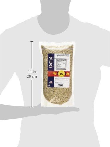 Lightly Sea Salted Sunflower Seed Kernels by Gerbs - 2 LBS - Top 11 Food Allergen Free & Non GMO