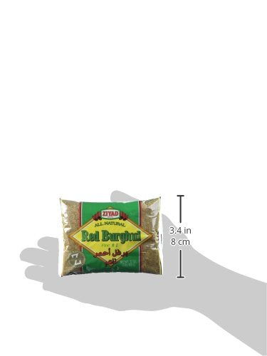 Ziyad Red Wheat Bulgur ??Fiber-Rich Whole Grain, Nutty Flavor & Chewy Texture ??Ideal for
