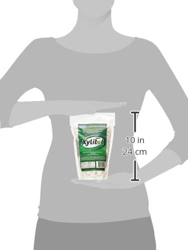 Epic 100% Xylitol Spearmint Chewing Gum - Sugar Free, Aspartame Free Dental Gum - Supports Oral