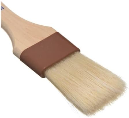 SPARTA, 1.5" Flat Boar Bristle Brush, Pastry Brush, Basting Brushes for Kitchen, Bakery, and
