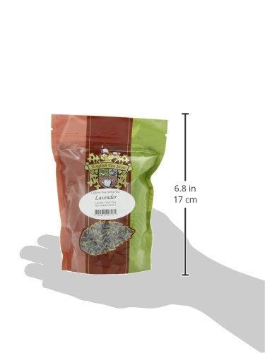 Lavender Caffeine Free Herbal Tea Pouches - 2oz | Loose Leaf Herbal Blend | French Provence