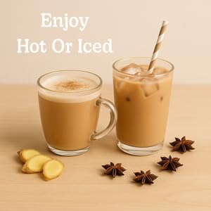 Bhakti Chai Tea Concentrate | Original, Organic Fresh Ginger, Black Tea, Sweetened, Spiced