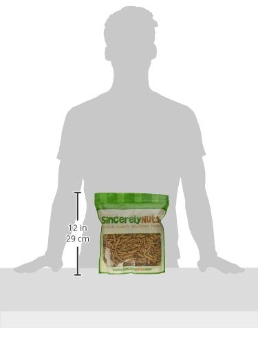 Sincerely Nuts Gourmet Salted Sesame Sticks Snacks, 2lb - Kosher Certified - Crunchy Toasted Sesame