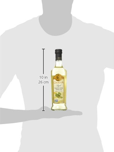 Colavita Aged White Wine Vinegar, Special, 17 Fl Oz (Pack of 2)
