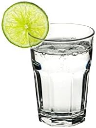 Vikko Drinking Glasses, 11.5 Ounce Glass Cups, Durable Glasses Drinking Set of 12, Stackable Water